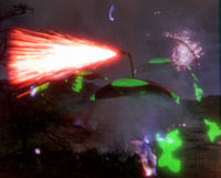 Martian war machines attack, George Pal, War Of The Worlds.